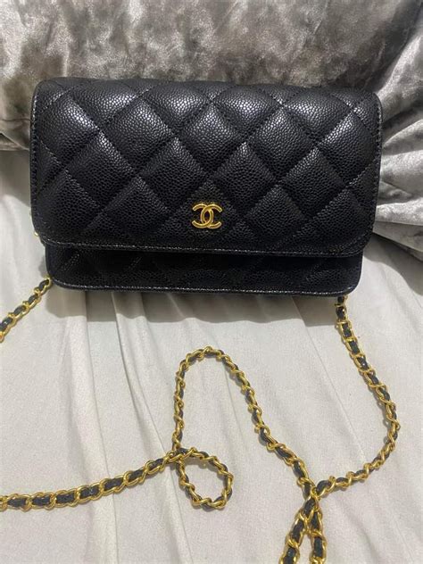 wallet in chain chanel|chanel wallet on chain preloved.